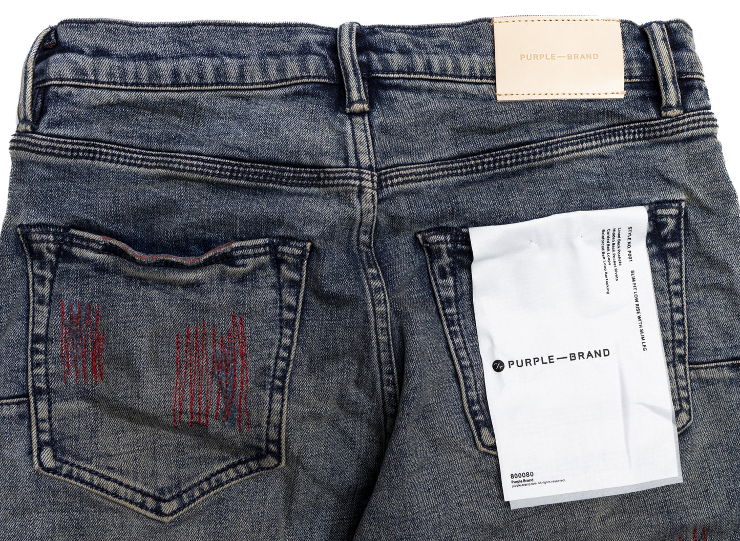 Purple Brand Indigo Blowout Jeans - view 2