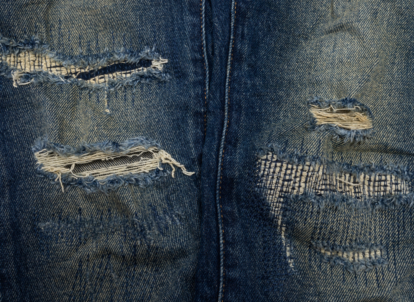 Purple Brand Light Destroy Jeans - view 2