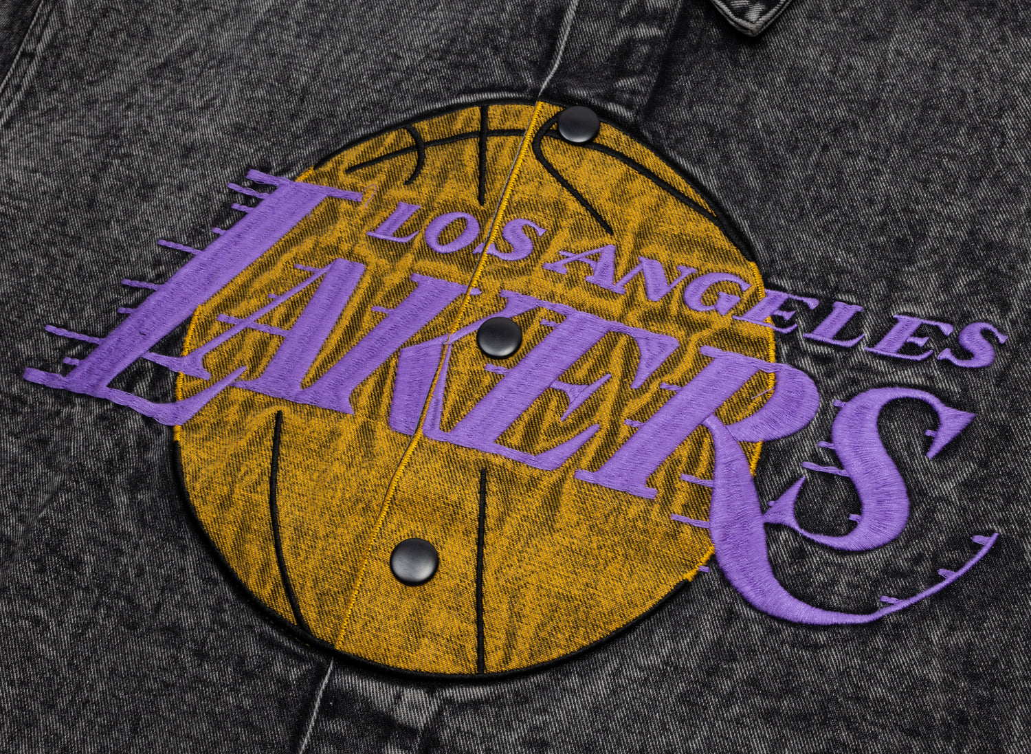 Purple Brand Los Angeles Lakers Snap Shirt - view 3