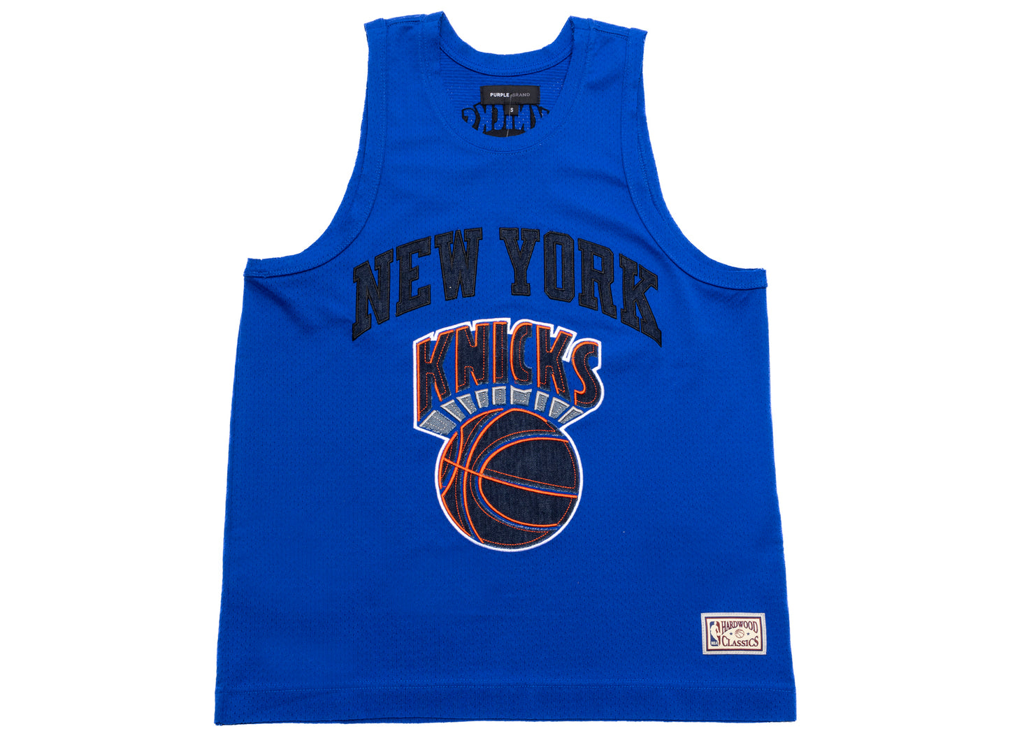 Purple Brand New York Knicks Mesh Jersey