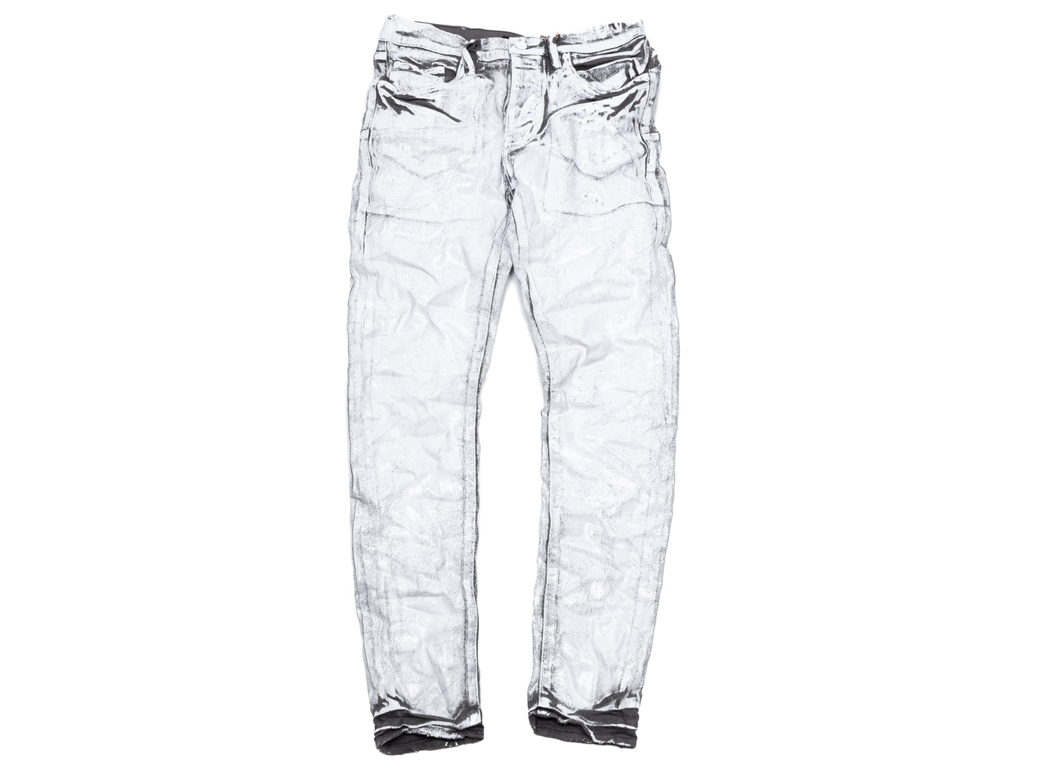 Purple Brand Overdye Foil Jeans