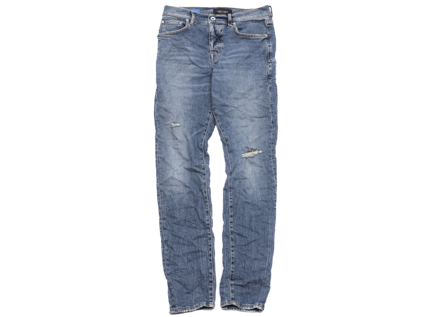 Purple Brand Thrashed Tinted Jeans