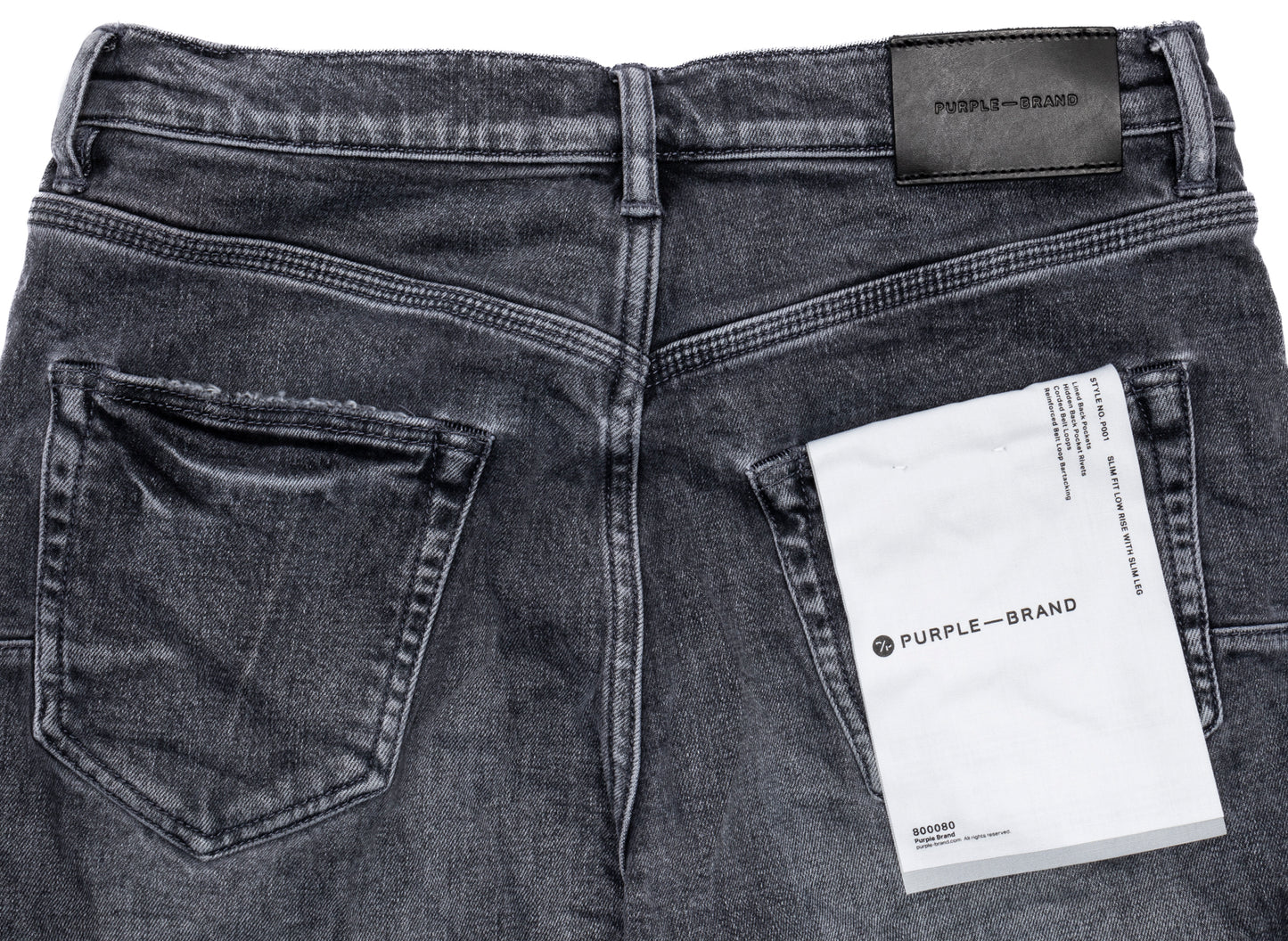 Purple Brand Vintage Slate Jeans - view 2