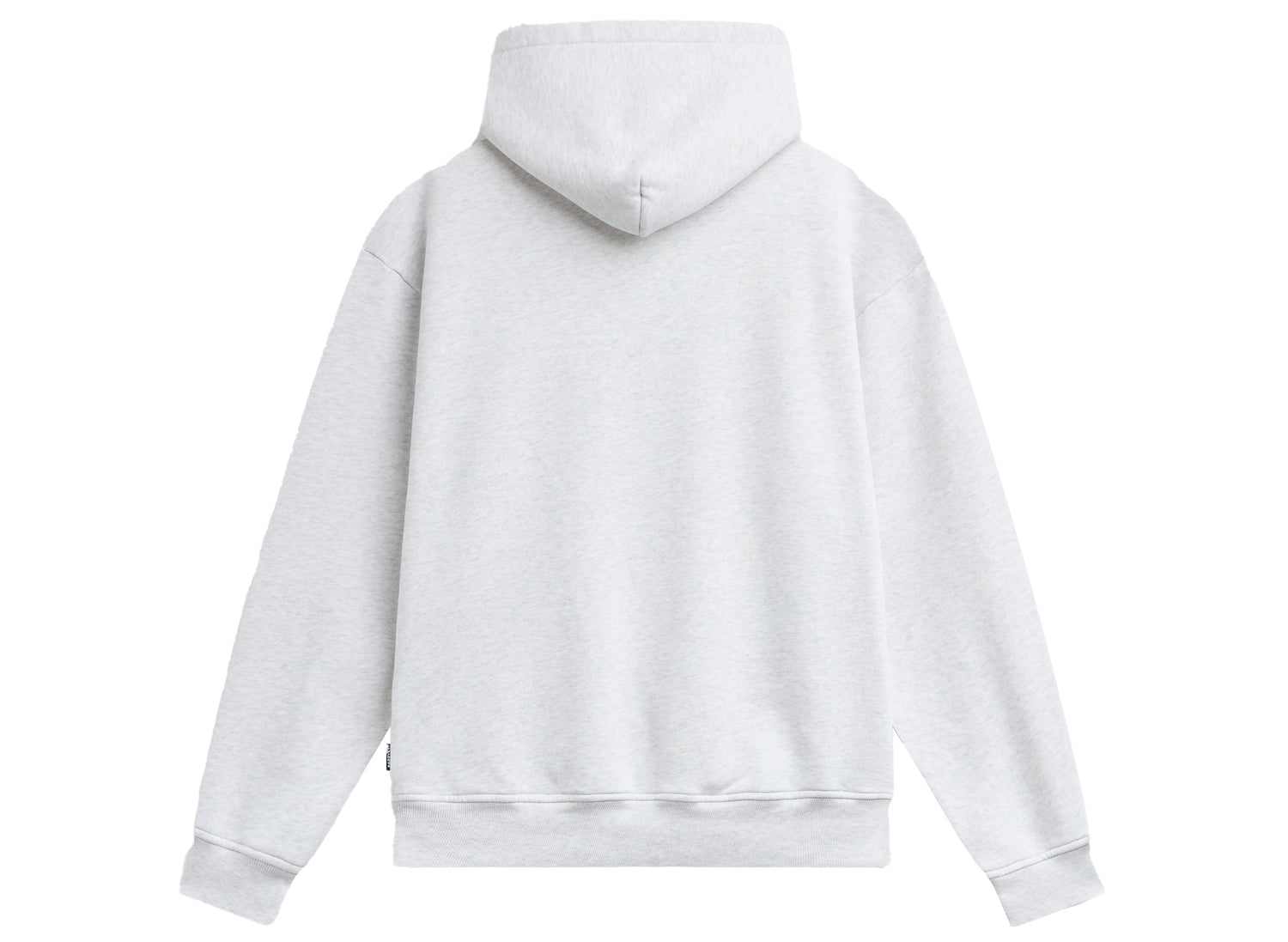 Rassvet PACCBET Jewel Hoodie in Ash Grey, men's fleece hooded sweatshirt, view 3