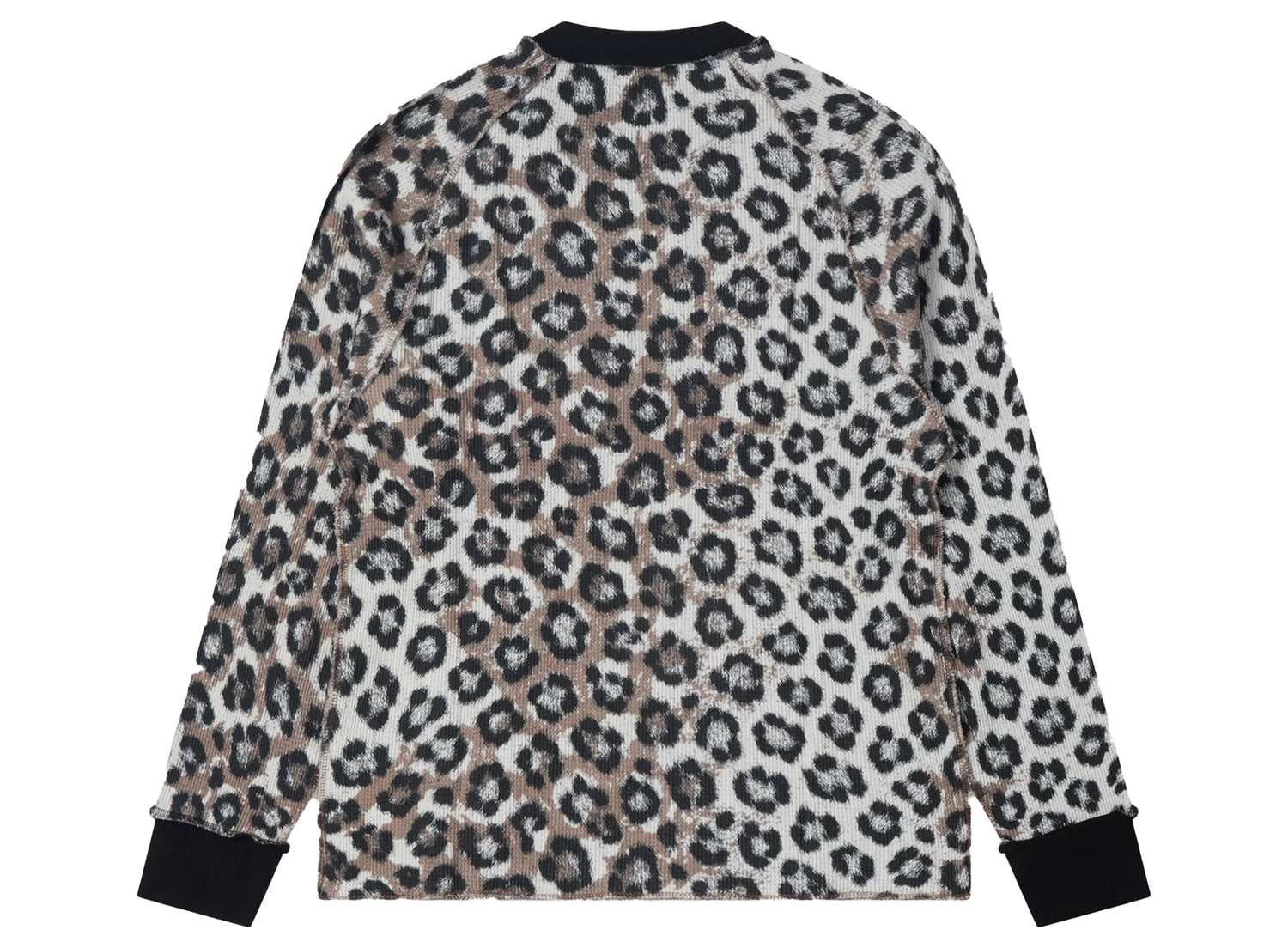 Rassvet PACCBET Leopard Thermal long-sleeve tee, men's waffle-knit t-shirt, view 2