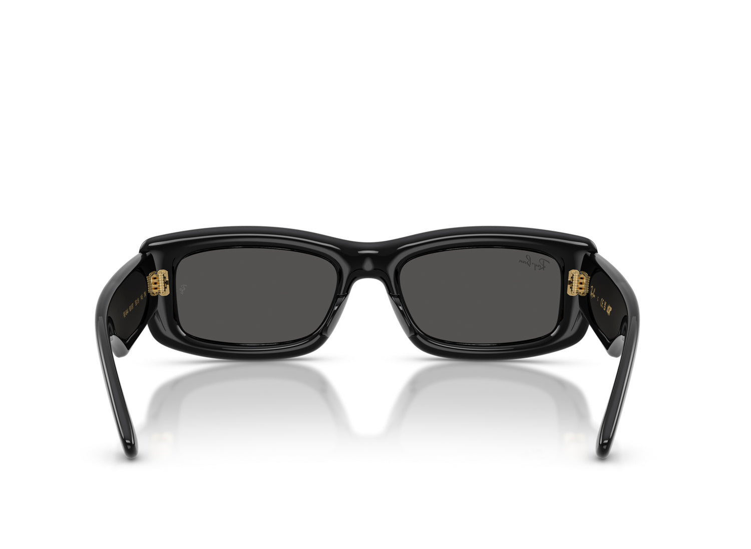 Ray Ban A$AP Rocky Kiliane Puffer Sunglasses in Black w/ Ultra Black — view 3