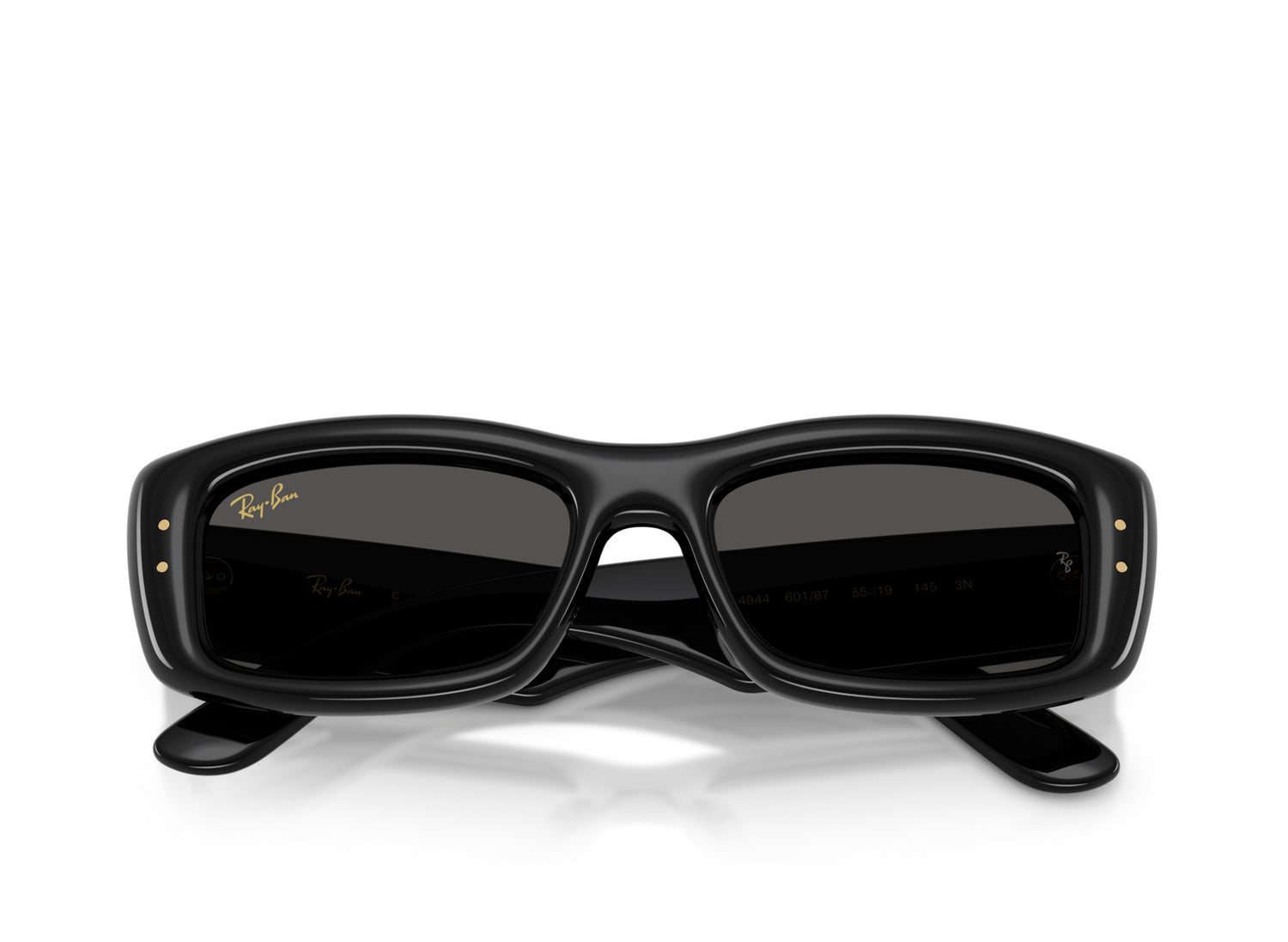 Ray Ban A$AP Rocky Kiliane Puffer Sunglasses in Black w/ Ultra Black — view 4