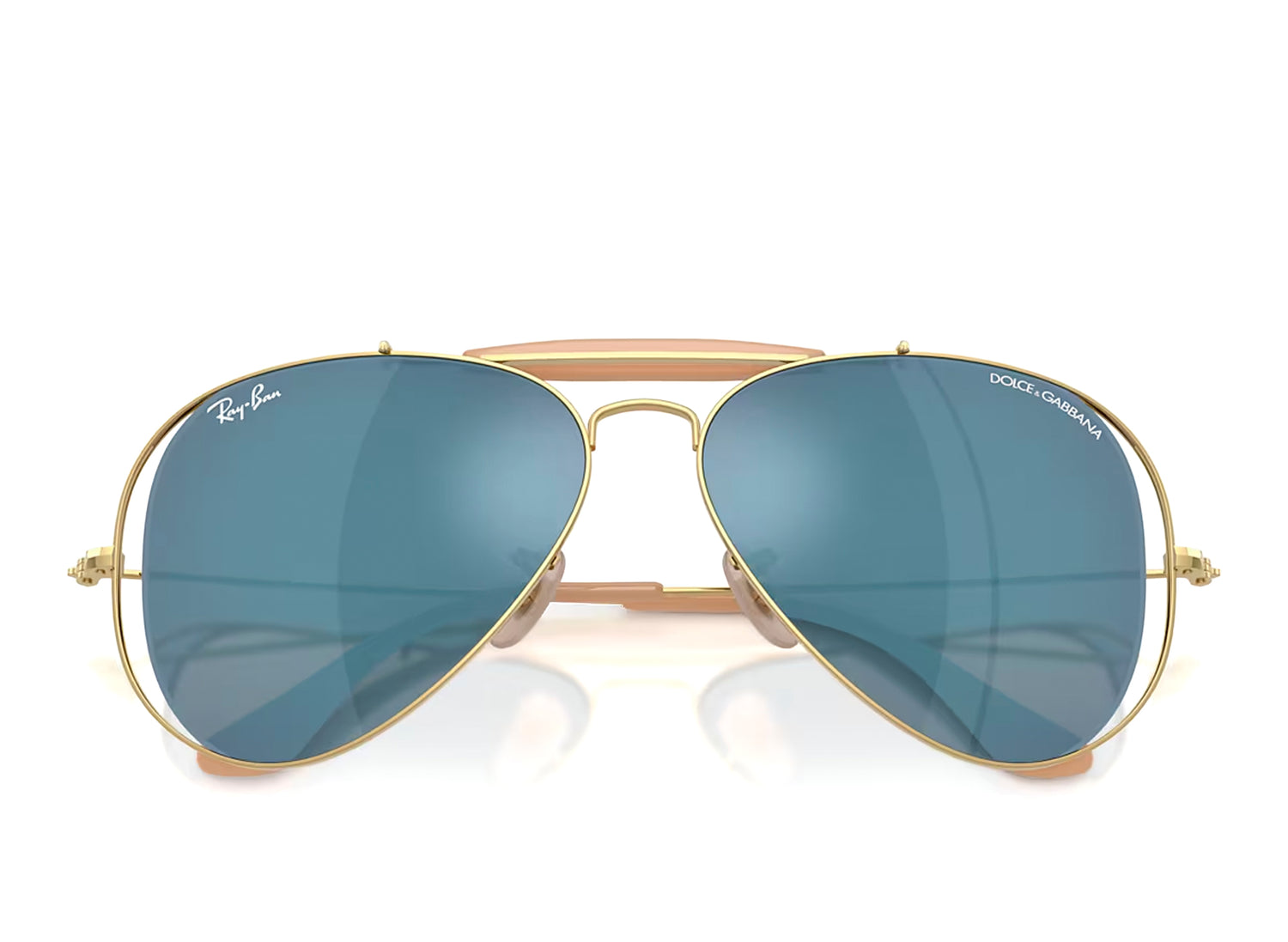 Ray Ban x Dolce & Gabbana Arista w/ Dark Blue Mirror Blue — view 4