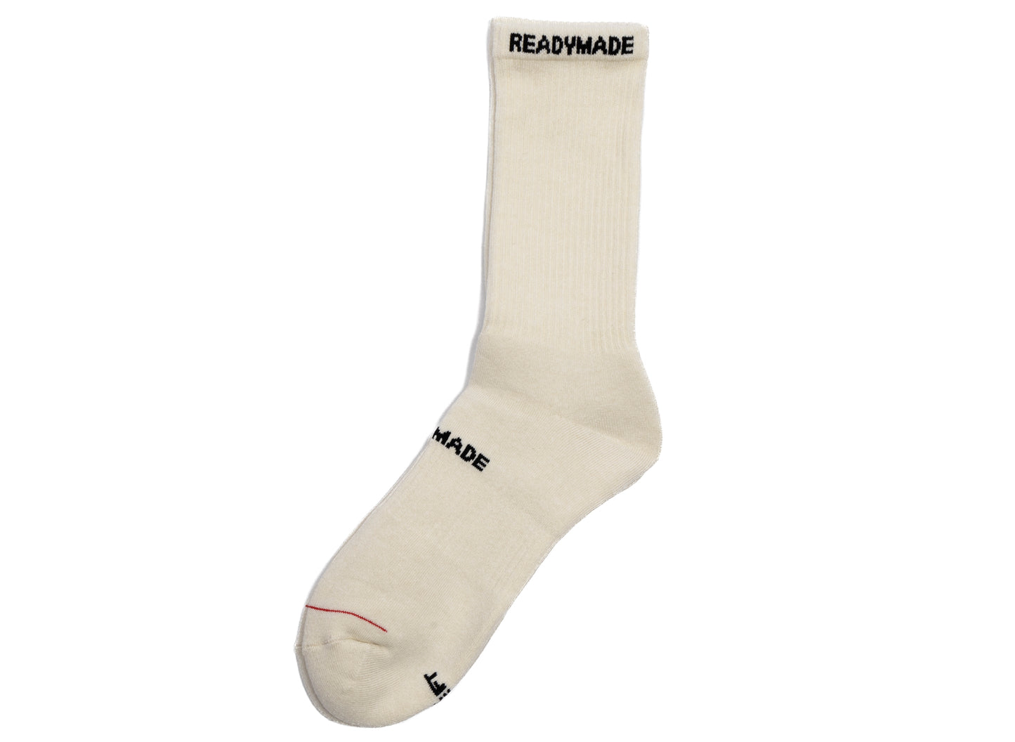 Readymade Socks in Ecru - view 2