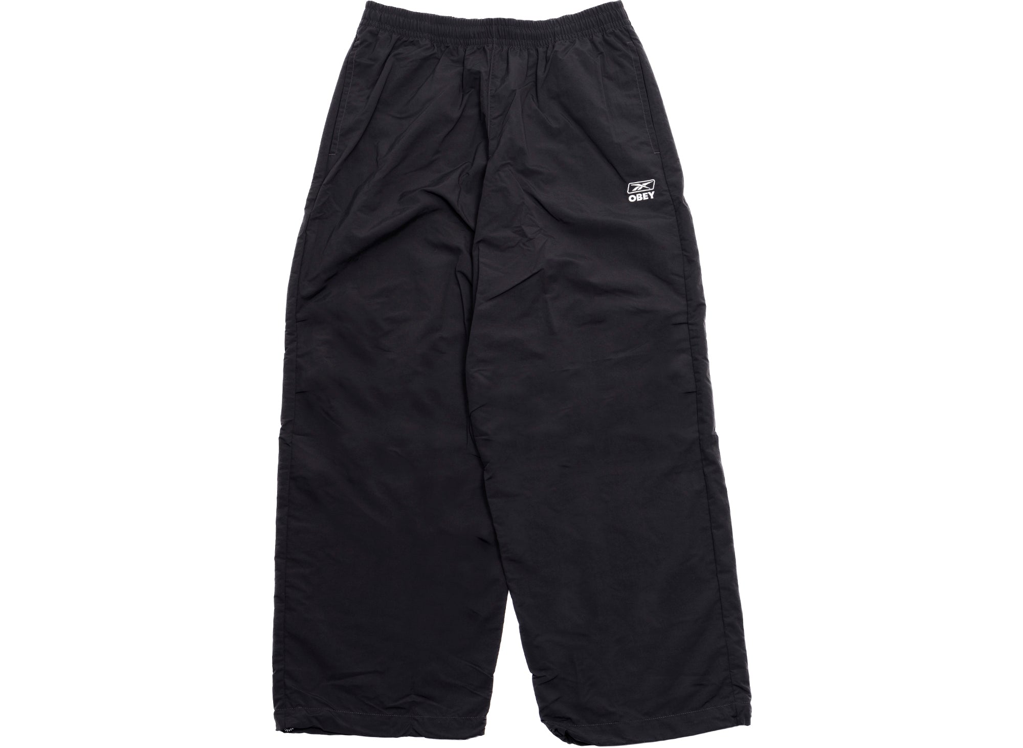 【everyone / REEBOK】TRACK PANTS (L) Reebok x OBEY Track Pants in Black | Oneness Boutique