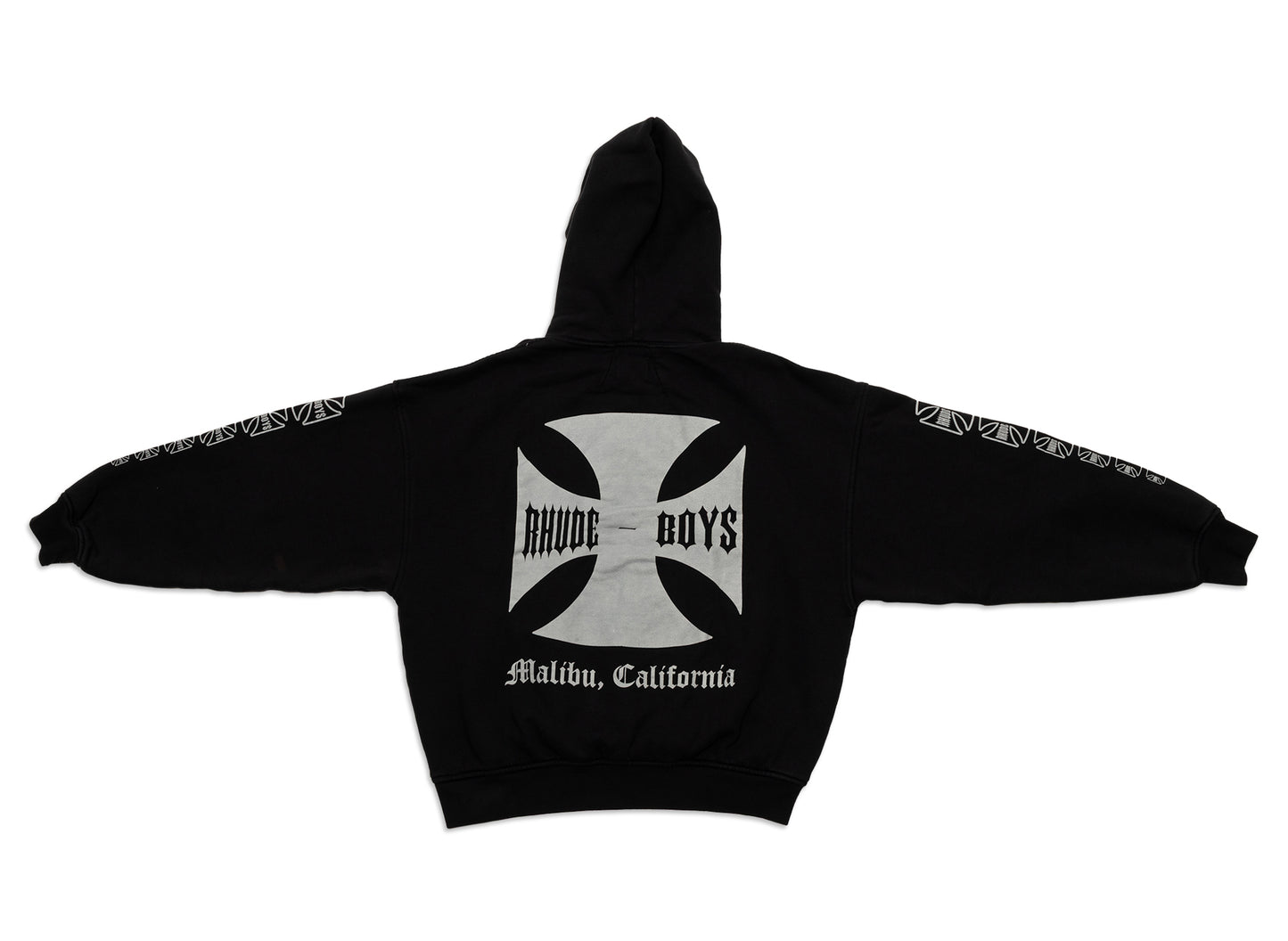 Rhude Boys Hoodie in Vintage Black - view 2