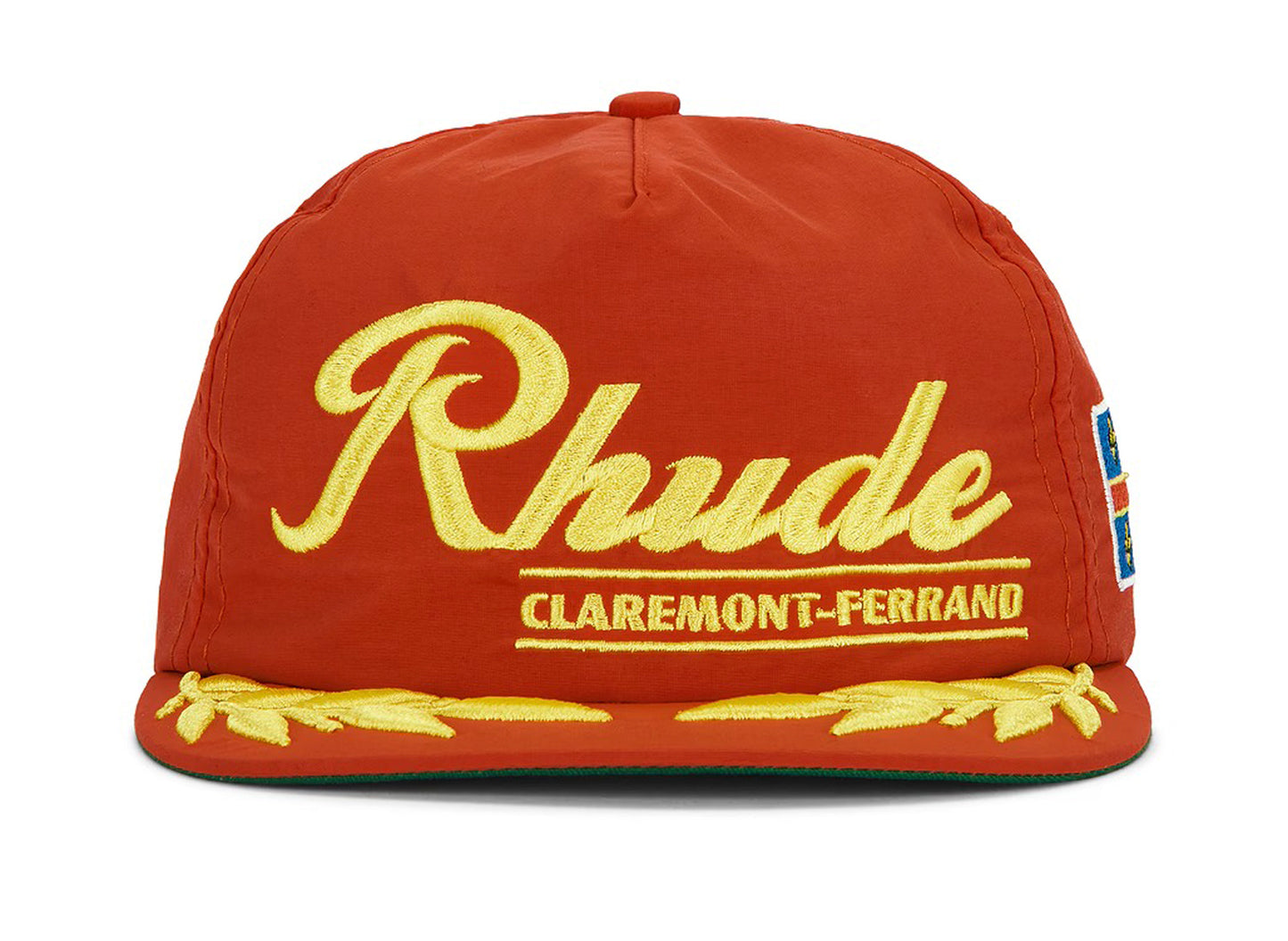 Rhude Clermont-Ferrand Souvenir Hat in Bright Red / Yellow