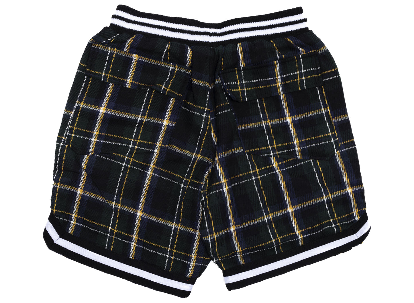 Rhude Flannel Court Logo Shorts - view 2