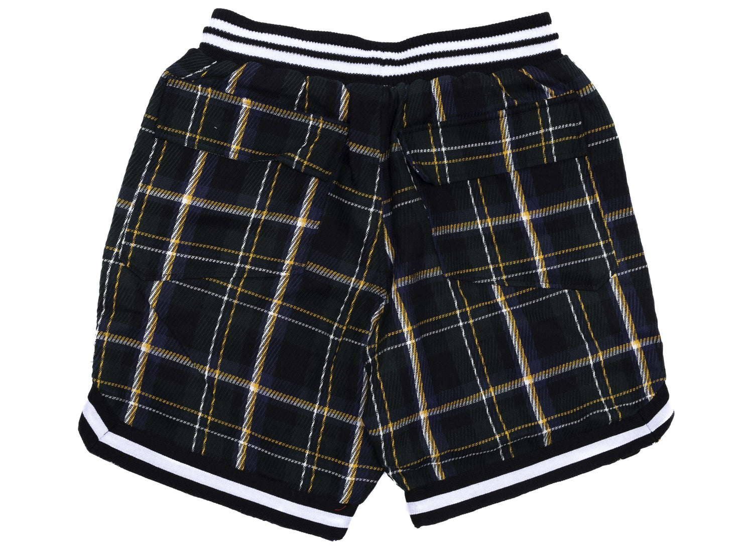 Rhude Flannel Court Logo Shorts - view 2