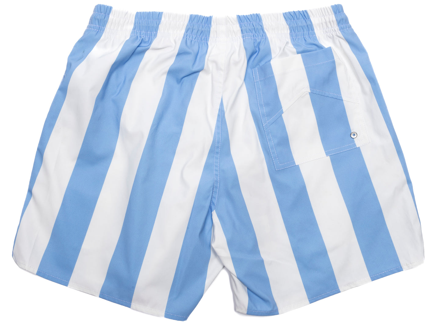 Rhude Logo Striped Swim Shorts - view 2
