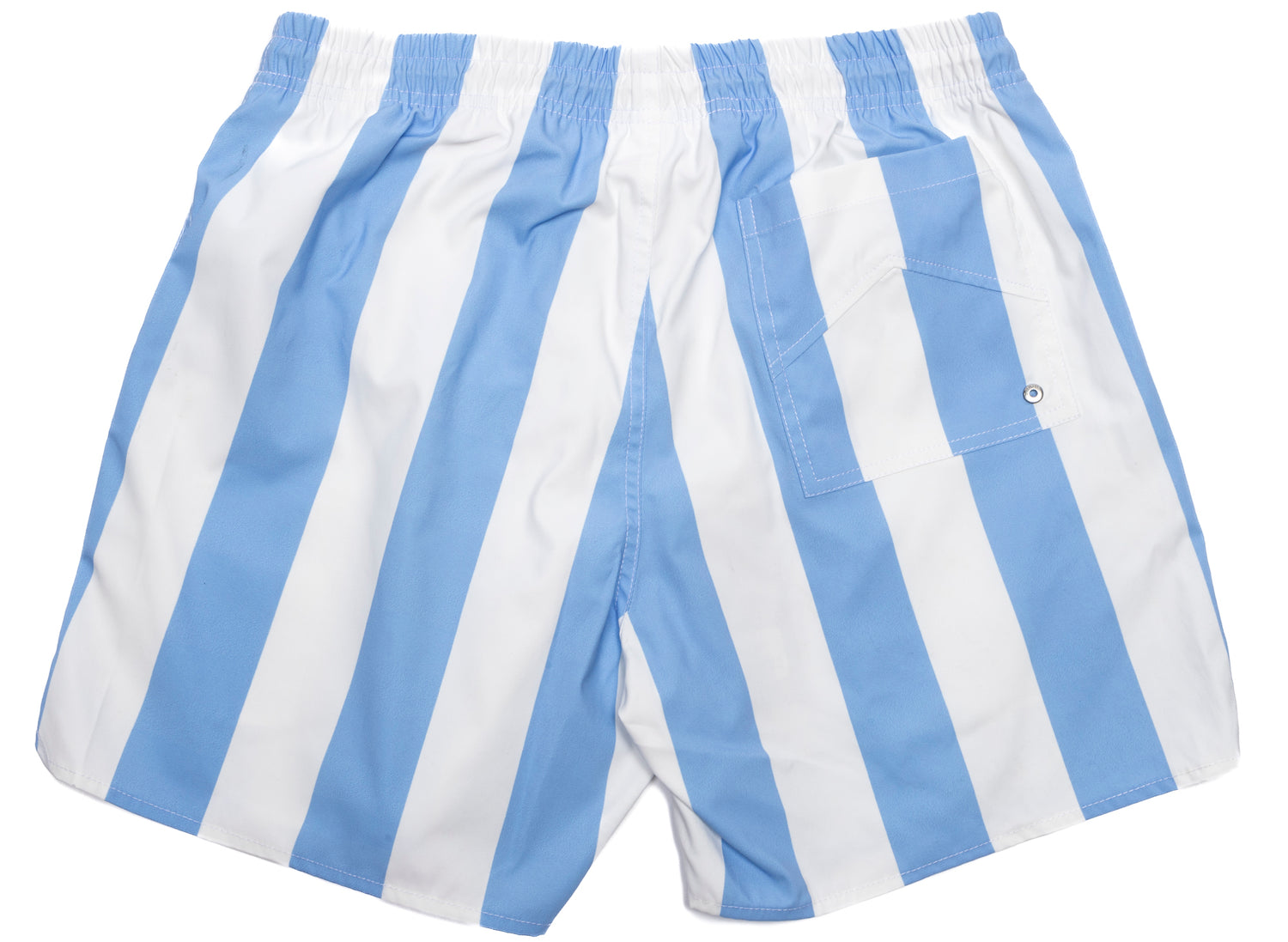 Rhude Logo Striped Swim Shorts - view 2