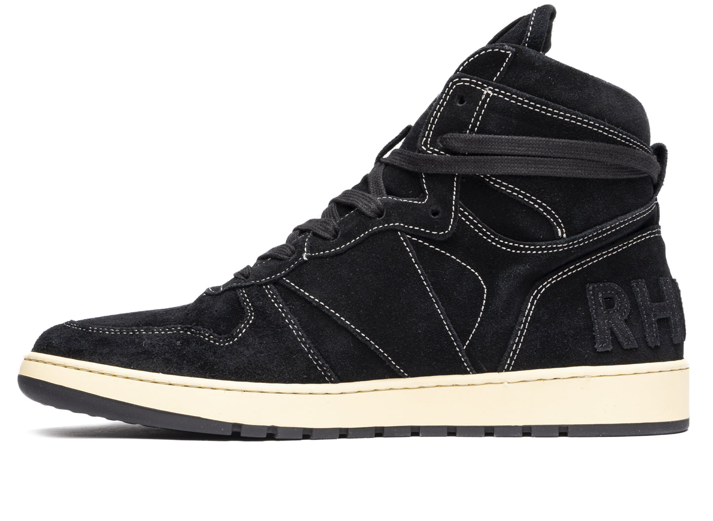 Rhude Rhecess High Black Suede - view 3
