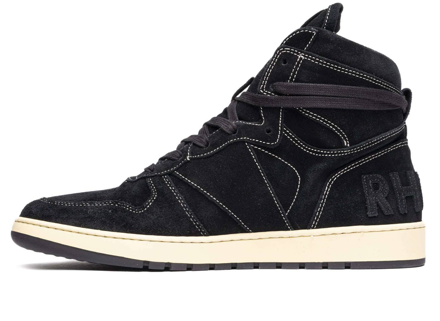 Rhude Rhecess High Black Suede - view 3