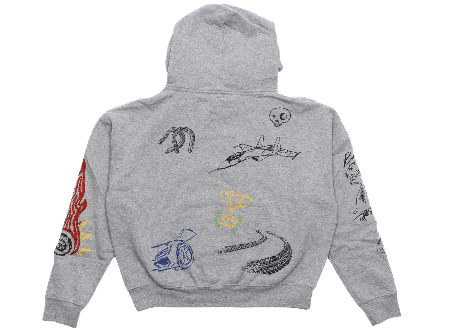 Rhude Scribble Hoodie - view 2