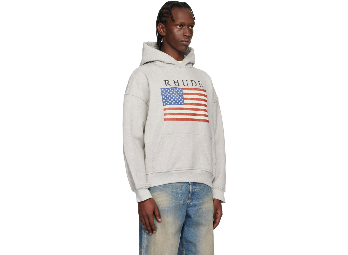 Rhude USA Flag Hoodie — view 4