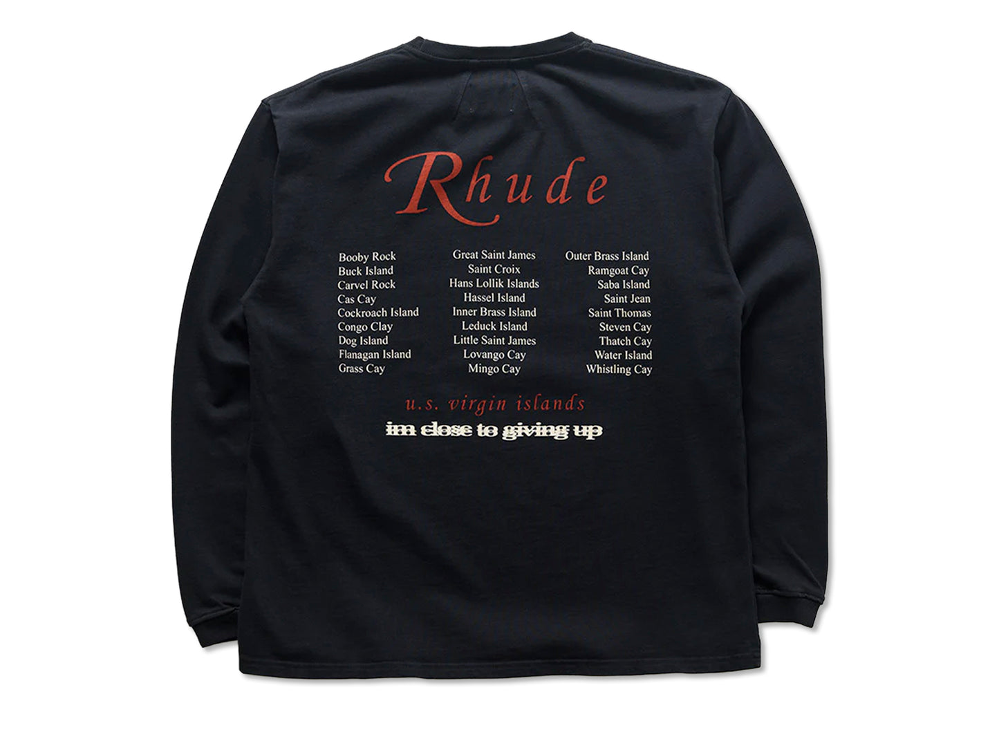 Rhude USVI Regatta Tour LS Tee — view 2