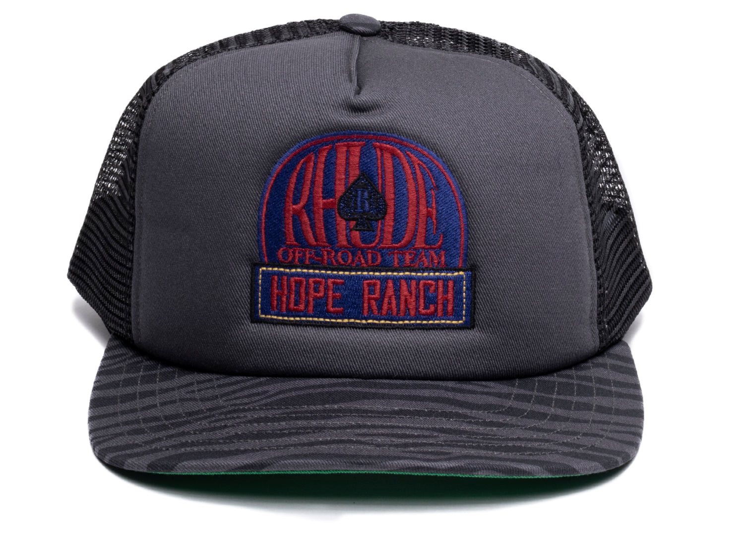 Rhude Zebra Trucker Hat