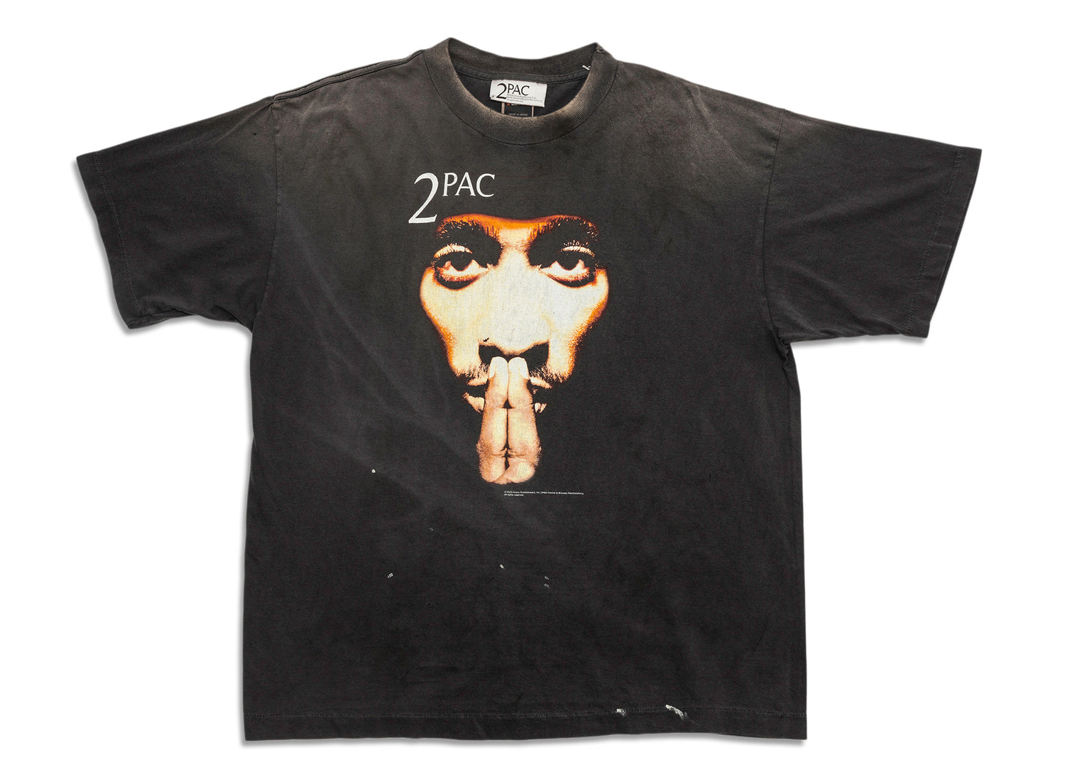 トップス saint michael 2pac Saint Michael 2Pac Tee in Black | Oneness Boutique