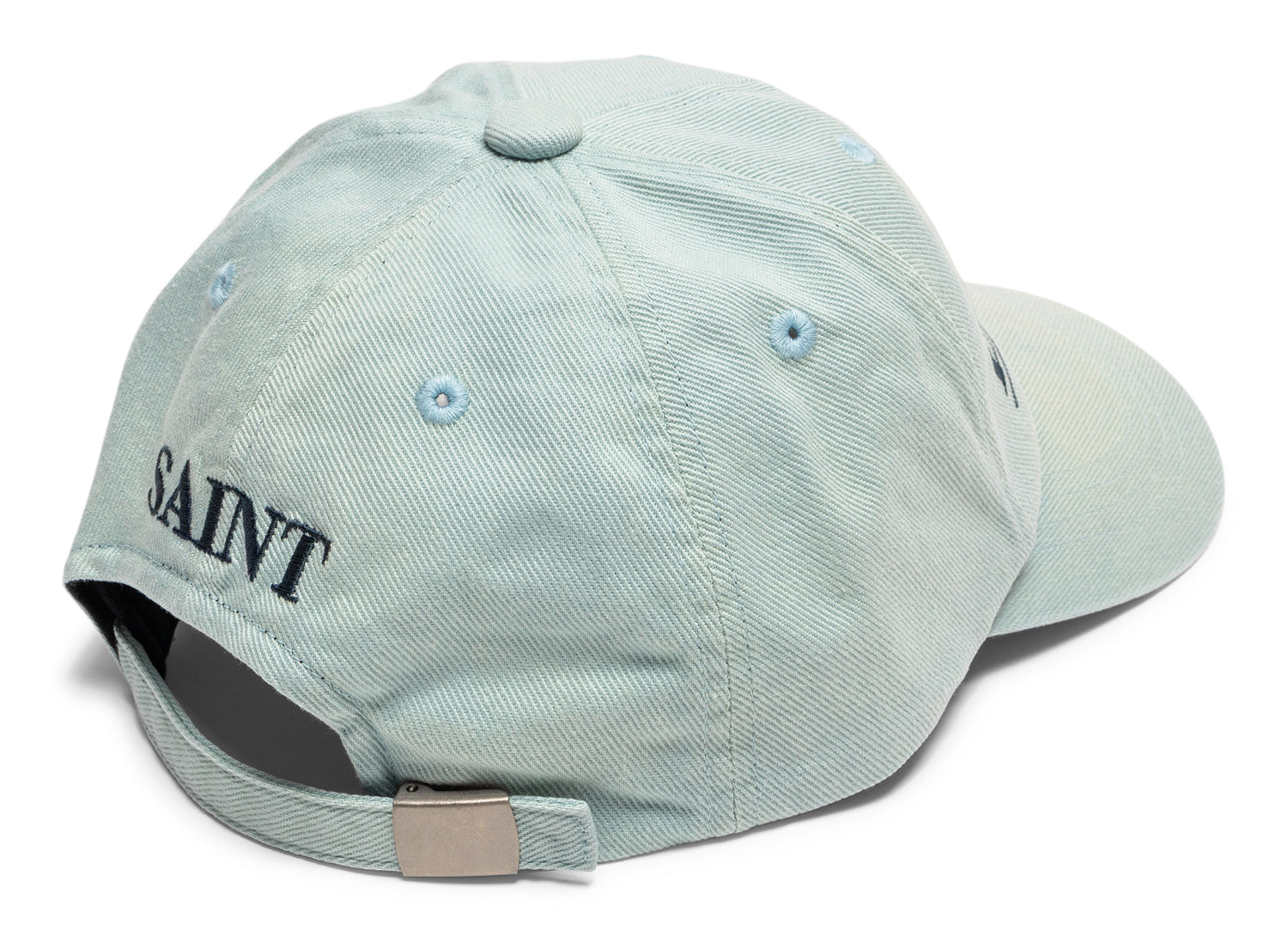 Saint Michael 6 Panel Hat in Blue - view 2