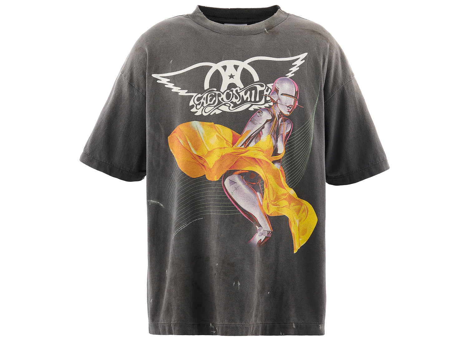 Saint Michael 'Aerosmith' SS T-Shirt in Black – Oneness Boutique