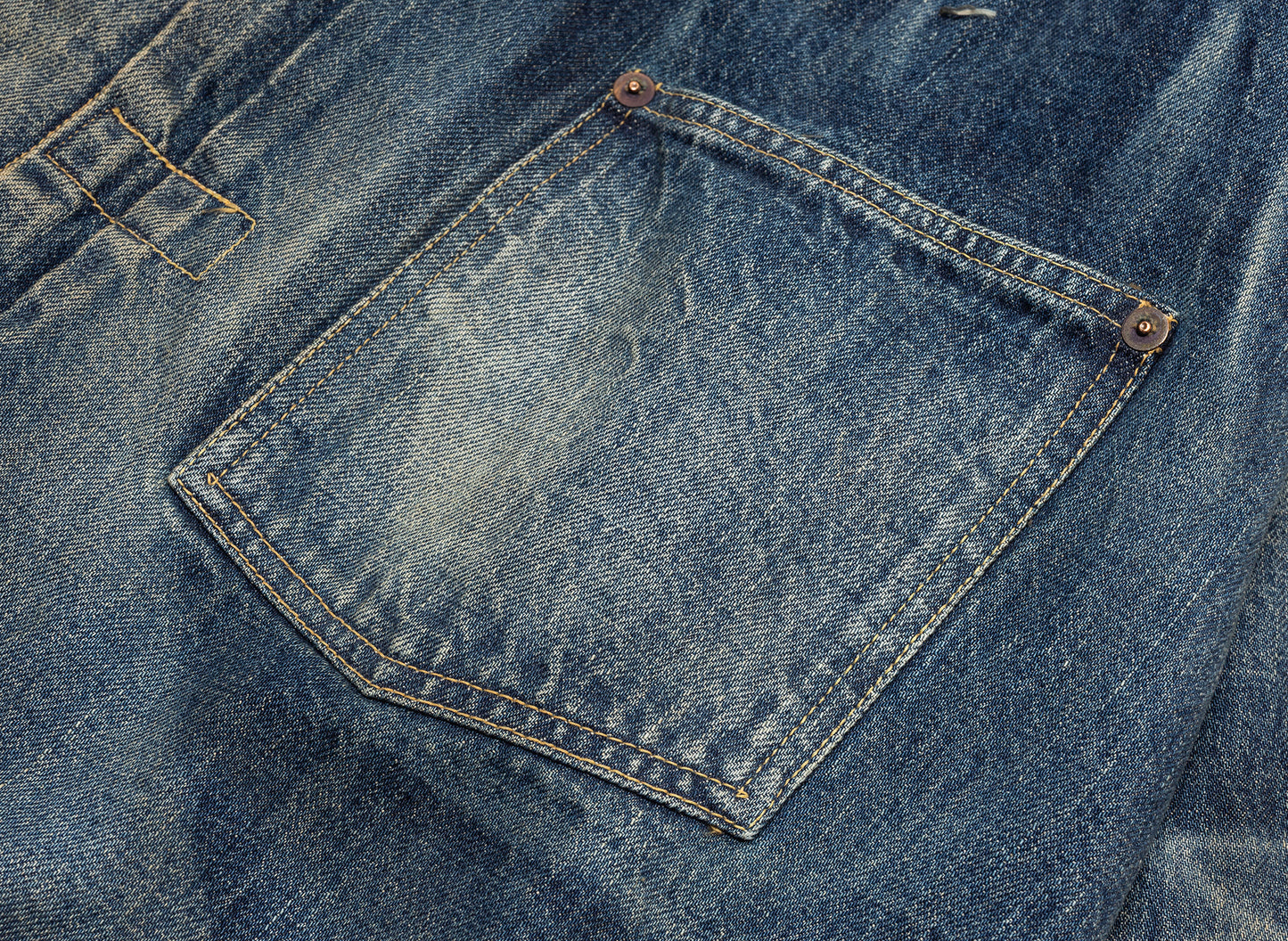 Saint Michael Damage Denim Jacket - view 4