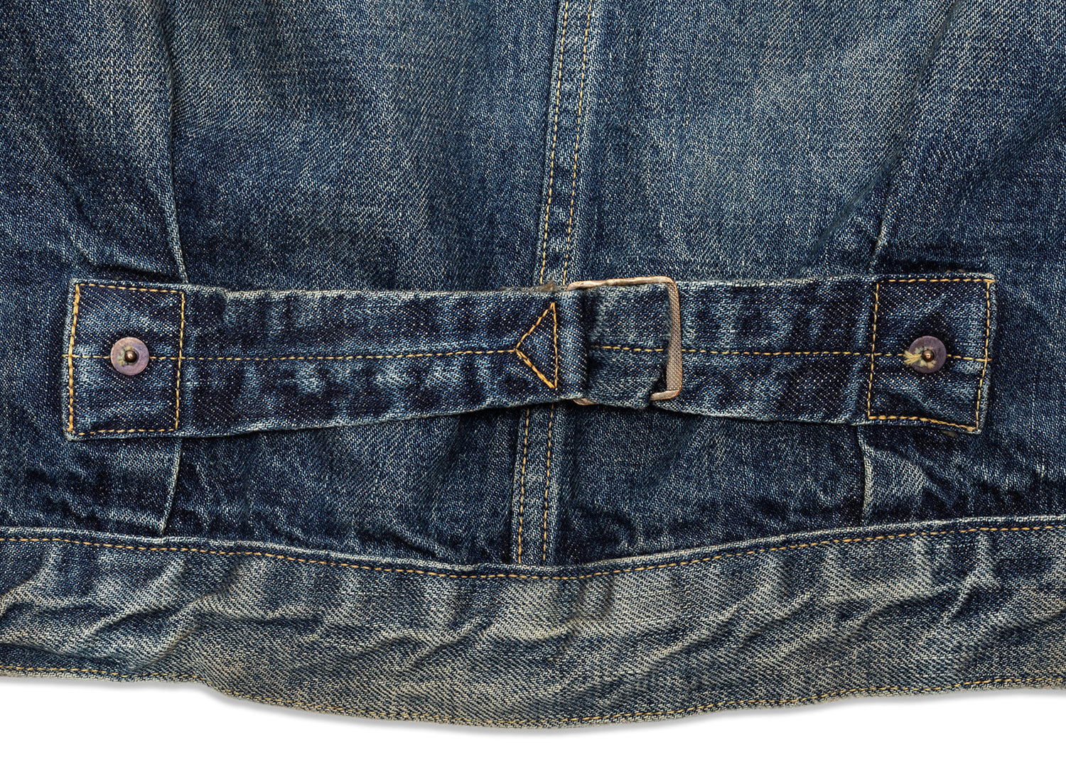 Saint Michael Damage Denim Jacket - view 5