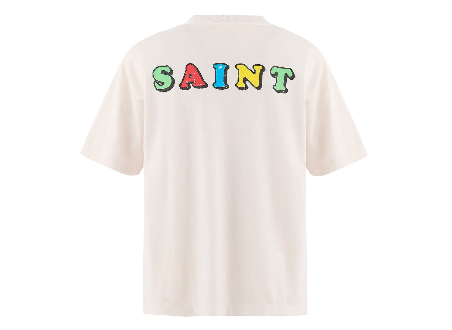 Saint Michael 'Destroy' SS T-Shirt in White — view 2