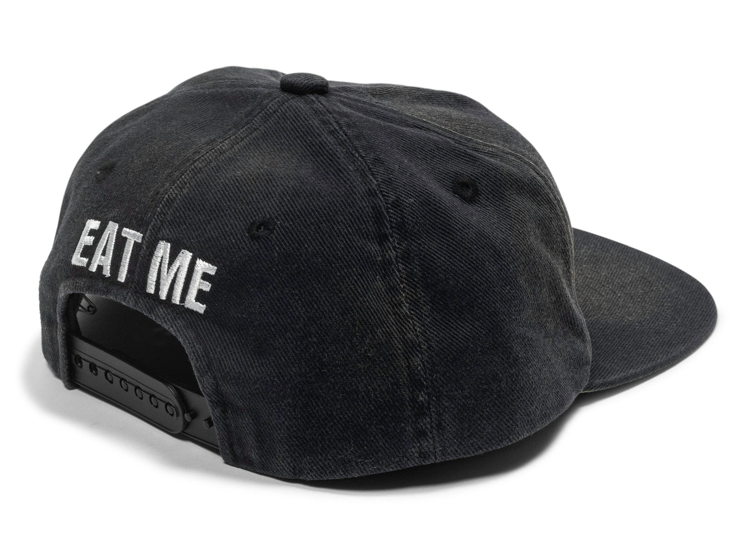 Saint Michael Eat Me 5 Panel Cap in Black - view 2