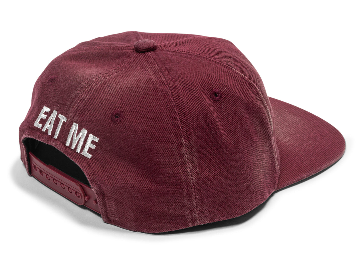 Saint Michael Eat Me 5 Panel Cap in Burgundy - view 2