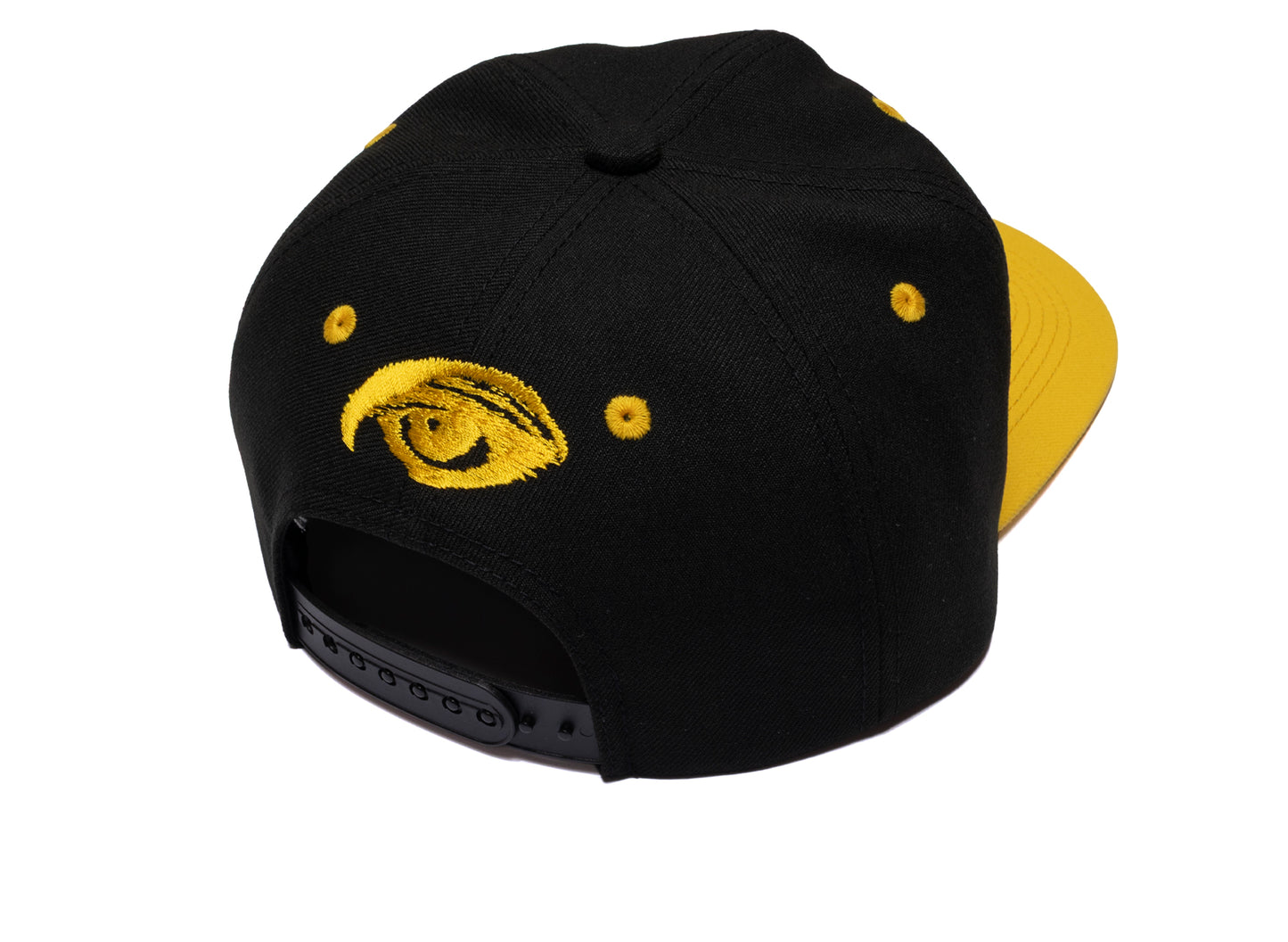 Saint Michael 'Eye' Cap in Black / Yellow