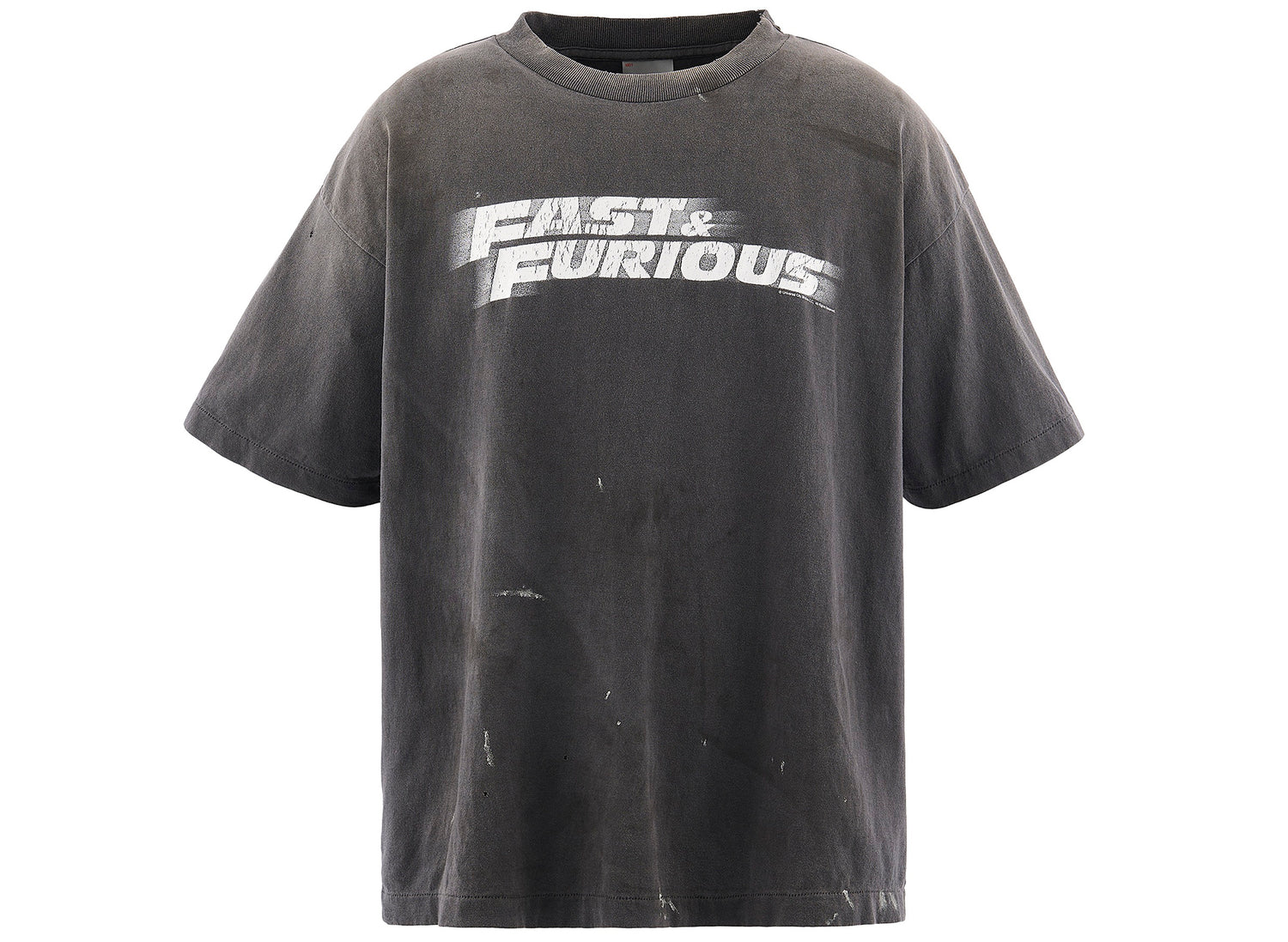 【中古】SAINT MICHAEL 26SS Fast&Furious S/S Tee XL SM-MK8-0000-C06[79][240079041896] Saint Michael 'Fast Furious' SS T-Shirt in Black – Oneness Boutique