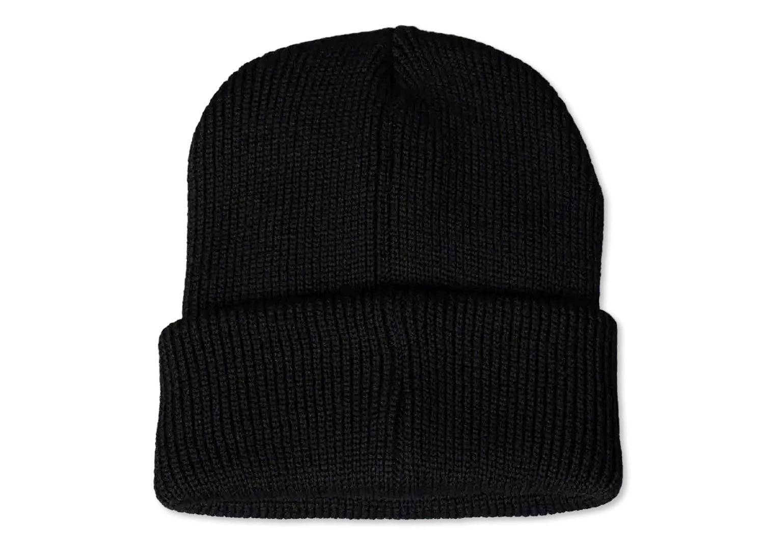 Saint Michael "Saint" Beanie in Black / White — view 2