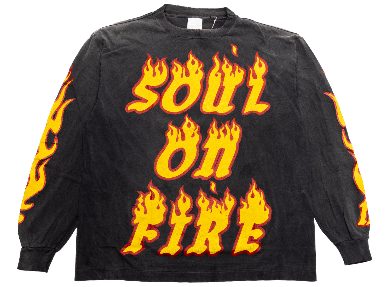 saint michael セントマイケル soul on fire 新品 Saint Michael Soul on Fire L/S Tee | Oneness Boutique