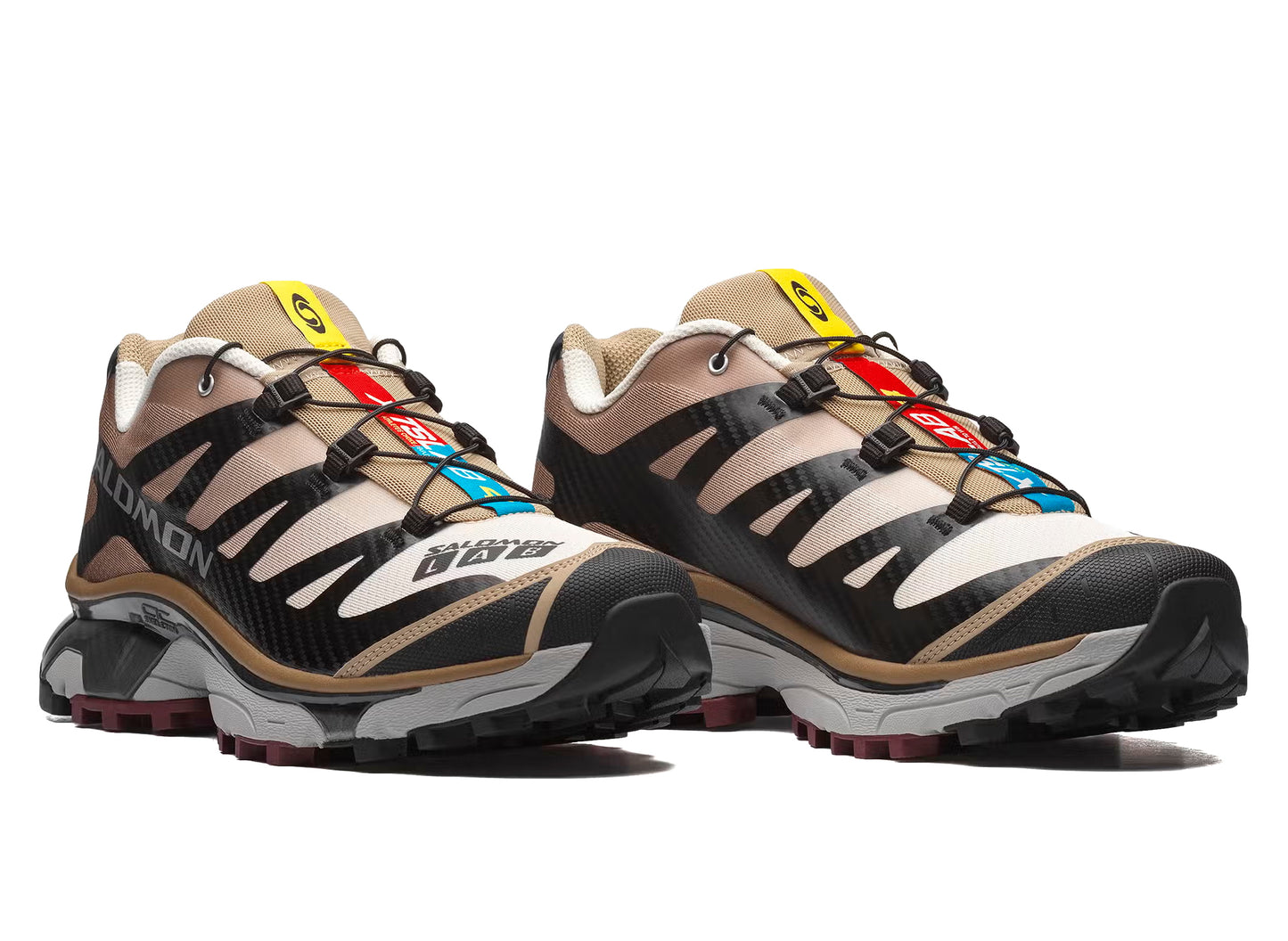 Salomon XT-4 OG in Black / Desert Tan – view 2