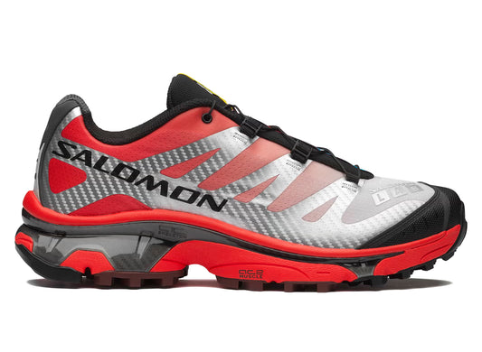 Salomon XT-4 OG in Silver / Fiery Red