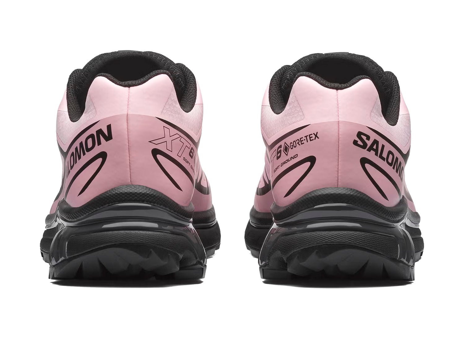 Salomon XT-6 GTX in Black / Icy Pink / Dawn Pink - view 2