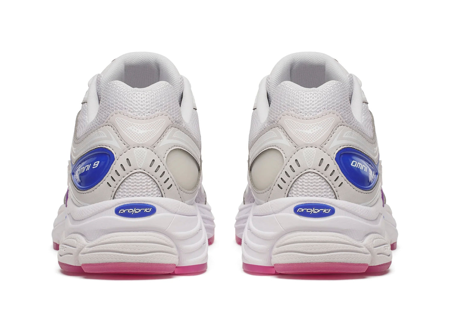Saucony Progrid Omni 9 in White / Dusk — view 2