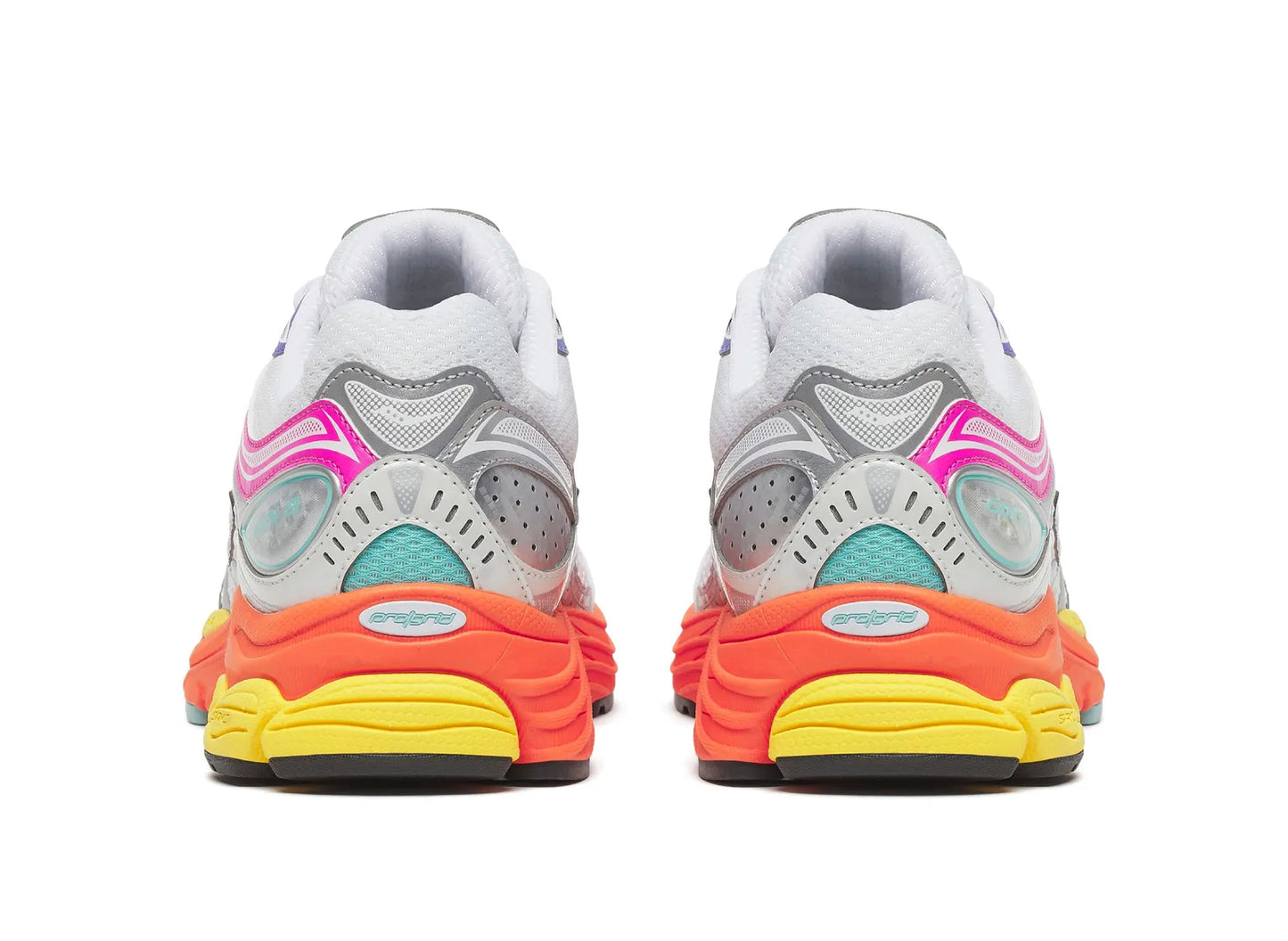Saucony Progrid Omni 9 in White / Multi — view 2