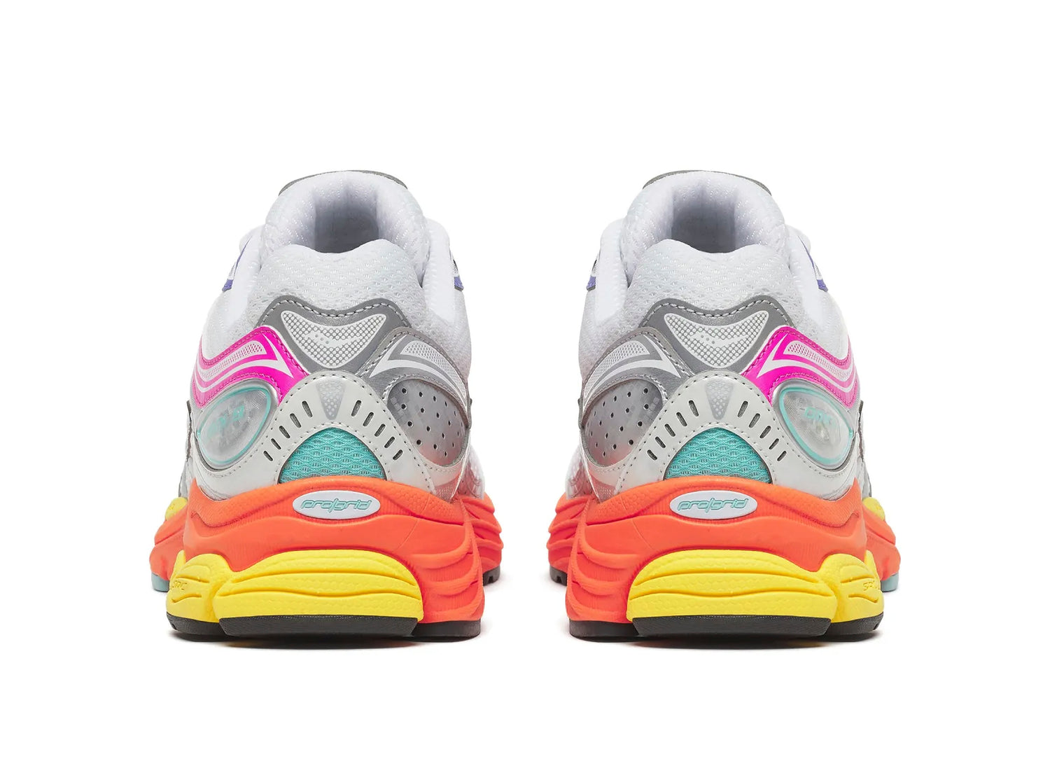 Saucony Progrid Omni 9 in White / Multi — view 2
