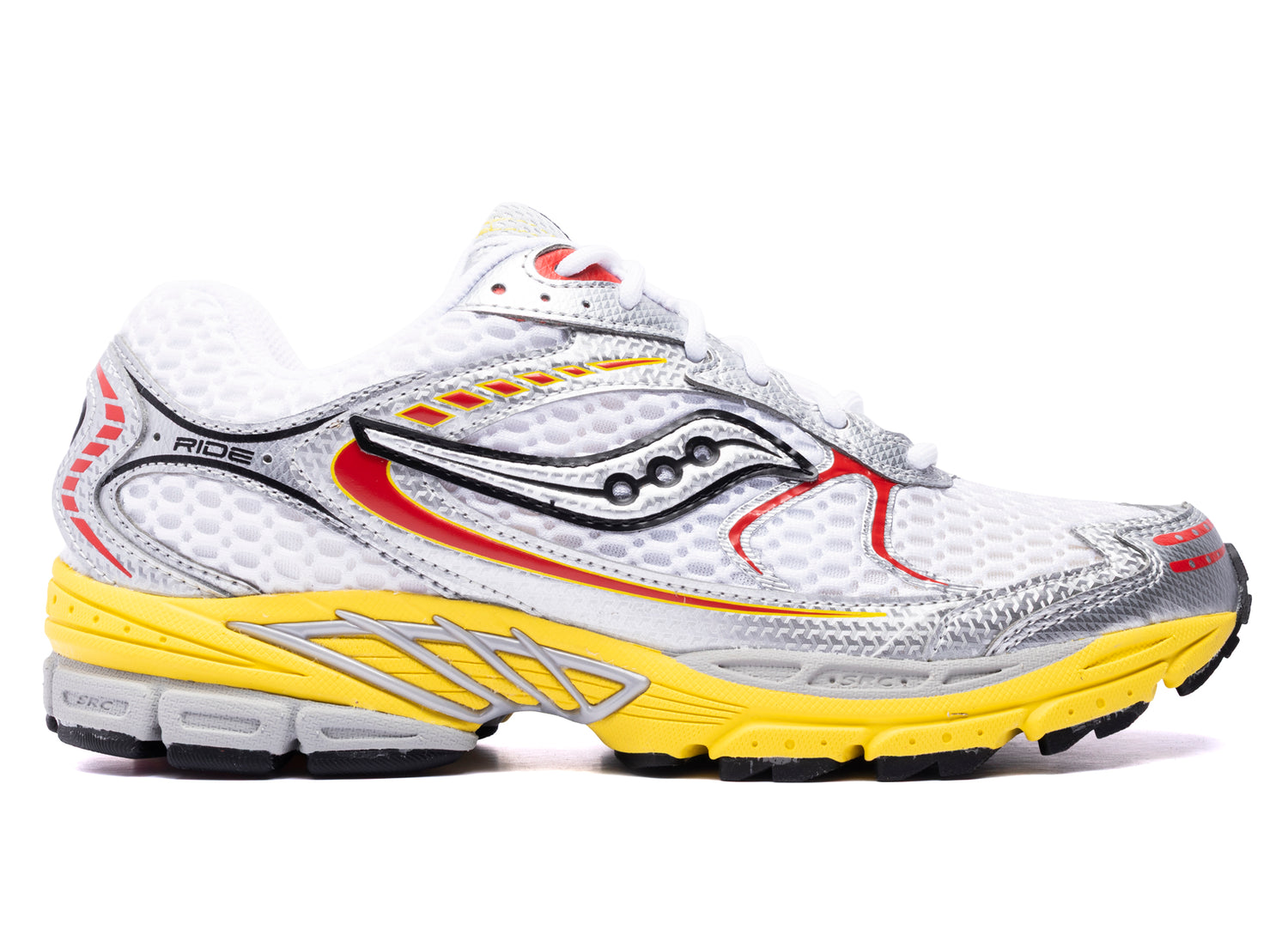 Saucony ProGrid Ride 1 in White / Buttercup