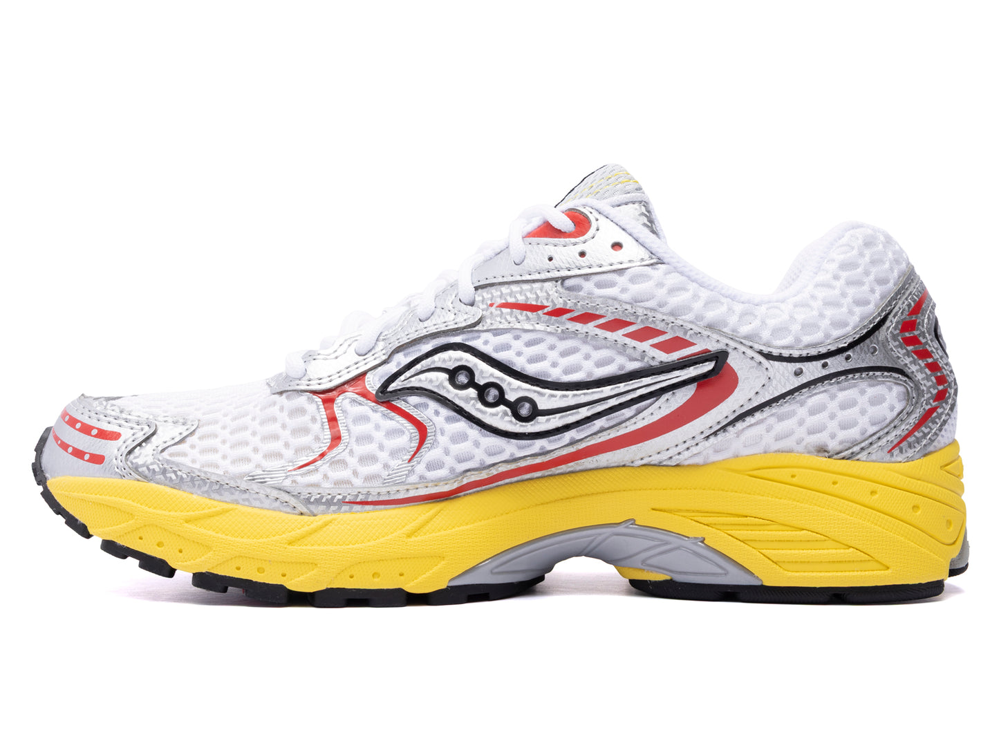 Saucony ProGrid Ride 1 in White / Buttercup — view 3