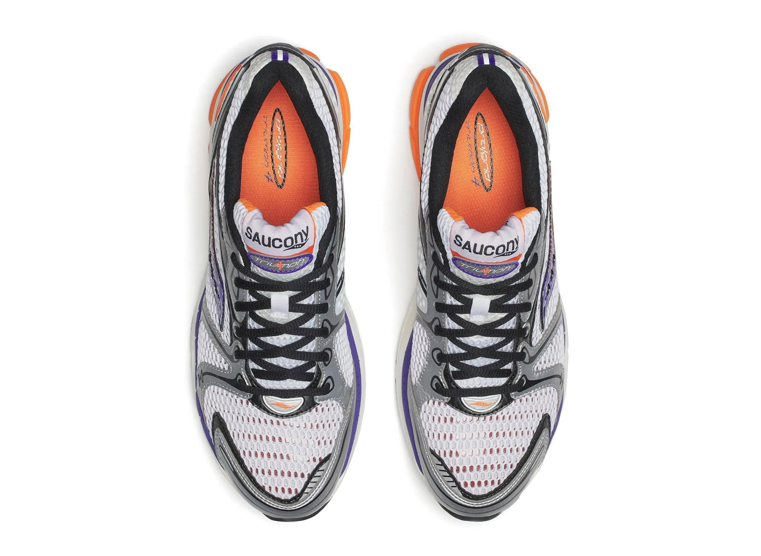 Saucony Progrid Triumph 4 in White — view 4
