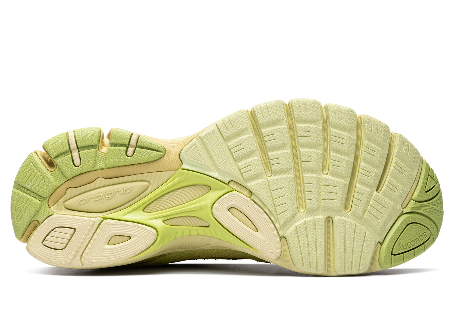 Saucony x 3sixteen Progrid Guide 7 in Lime — view 5