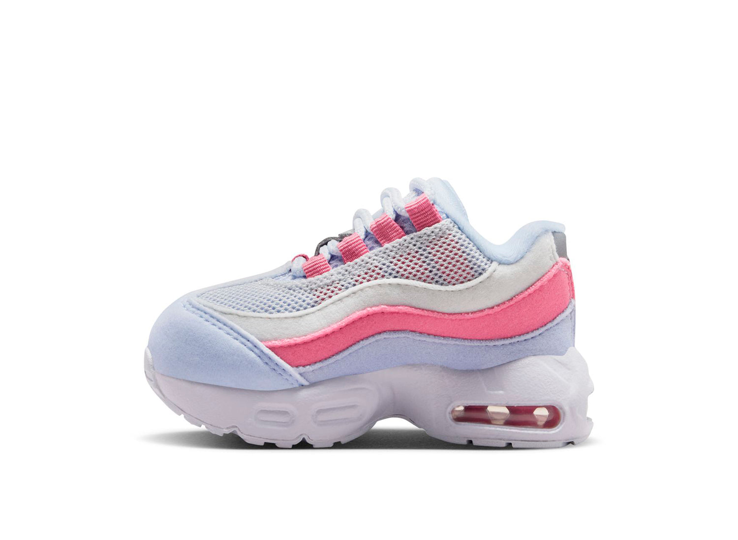 TD Nike Little Air Max '95 S in Football Grey — view 3