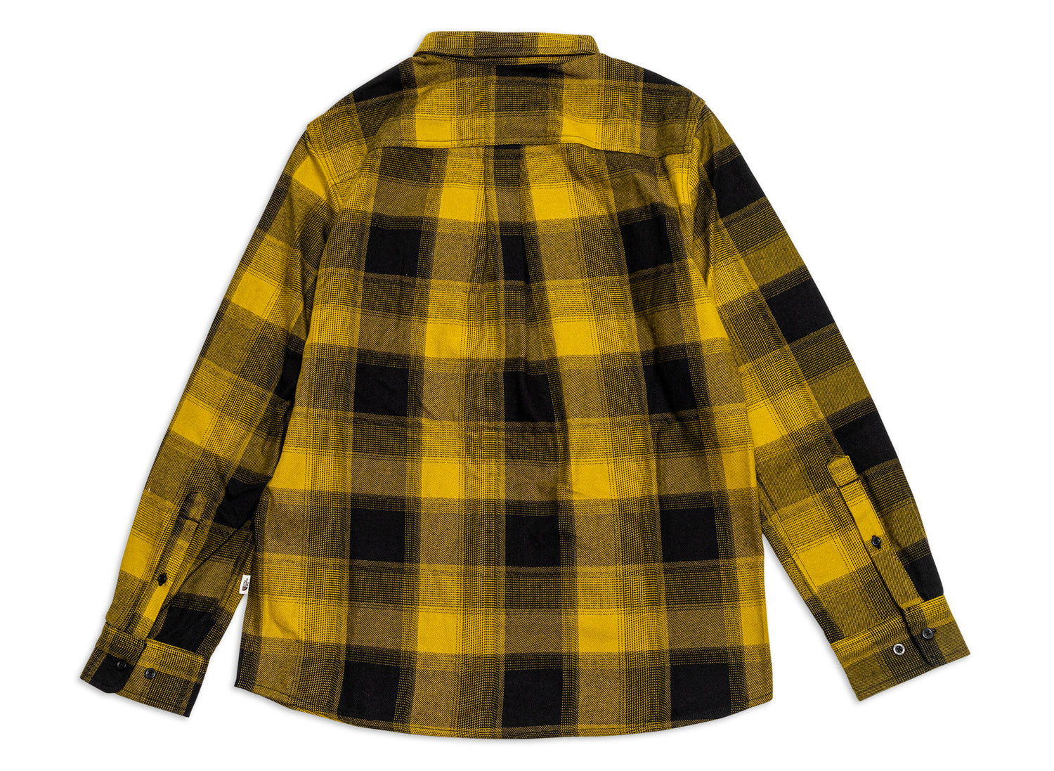 The North Face Arroyo Flannel Shirt in Plaid Deep Dijon Yellow — view 2